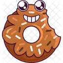 Doughnut Bitten off  Icon