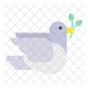 Freedom Dove Bird Icon