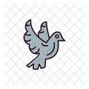 Bird Dove Invitation Icon
