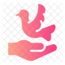 Dove Freedom Bird Icon