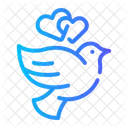Dove Wings Peace Icon