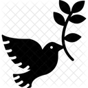 Dove Olive Peace Icon
