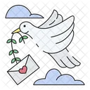 Doves Dove Bird 아이콘