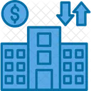 Dow Average Economy Icon