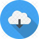 Down Cloud Icon
