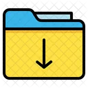 Folder Archive Down Icon