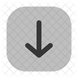 Down Arrow  Icon