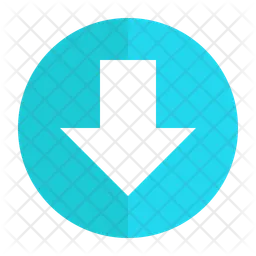 Down Arrow  Icon