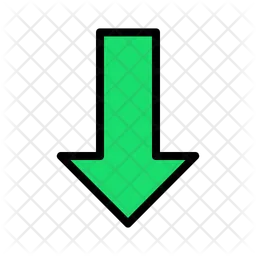 Down Arrow  Icon