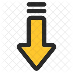 Down Arrow  Icon