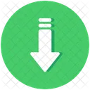 Down Arrow  Icon