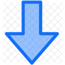 Down Arrow Lower Direct Download Icon