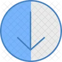 Down Arrow  Icon