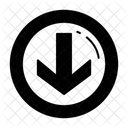 Down Arrow  Icon