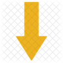 Down Arrow Sign Direction Icon