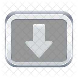 Down Arrow  Icon