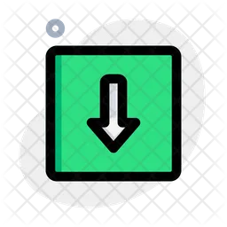 Down Arrow  Icon