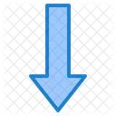 Down Arrow  Icon