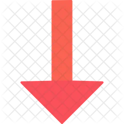 Down Arrow  Icon