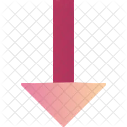 Down Arrow  Icon