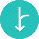 Arrow Arrows Merge Icon