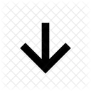 Down arrow  Icon