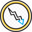 Down Arrow Fall Down Fall Icon
