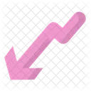 Down arrow icon  Icon