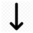 Down Arrow Direction Icon