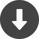 Arrow Direction Down Icon