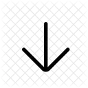 Arrow Down Page Icon