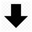 Down Arrow  Icon
