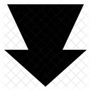 Down Arrow  Icon