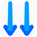 Down Arrow Down Arrows Download Icon