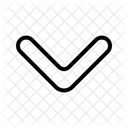 Down Arrow  Icon