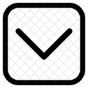 Down Arrow  Icon