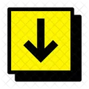 Down Arrow Arrow Direction Icon