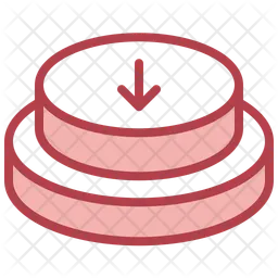 Down arrow  Icon