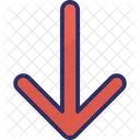 Down Arrow Arrow Download Icon