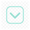 Down Chevron Download Icon