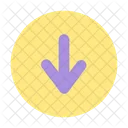 Down Arrow  Icon
