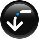 Down Arrow  Icon