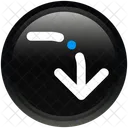 Down Arrow  Icon