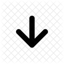 Down arrow  Icon