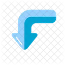Down Arrow  Icon