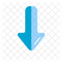 Down Arrow  Icon