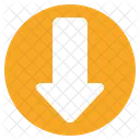 Down Download Bottom Icon