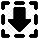 Down Arrow  Icon