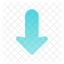Down Arrow  Icon