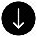 Down arrow  Icon